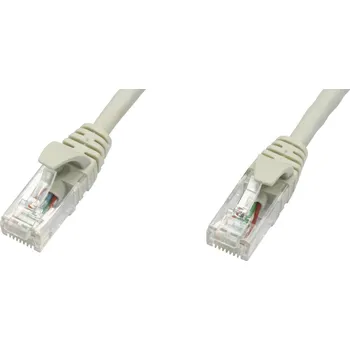 Datový kabel Telegärtner 100009373 RJ45 síťové kabely, propojovací kabely CAT 5 U/UTP 25.00 m šedá samozhášecí 1 ks