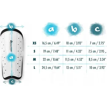 Chránič nohou Chrániče holení Meteor bez chrániče kotníku vel. M zelené