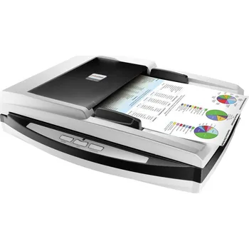 Skener Plustek SmartOffice PL4080 duplexní skener dokumentů A4 1200 x 600 dpi 40 str./min, 80 obr./min USB