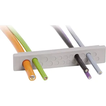 Kabelová průchodková lišta Icotek KEL-DP-E 86|17 (43583), IP55, 102 x 25 mm, šedá