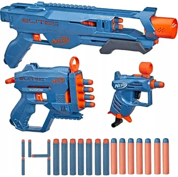Dětská zbraň Pistole NERF Elite 2.0 sada 3 odpalovačů se 14 šipkami