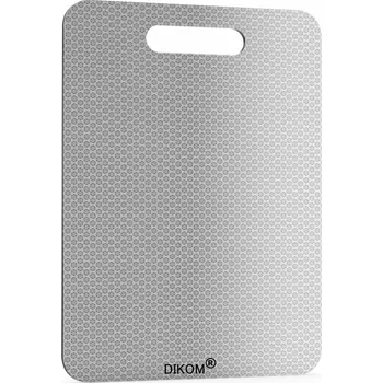 Kuchyňské prkénko Krájecí deska z z nerezové oceli DIKOM 34x22,5cm model SUS304