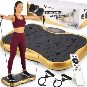 Masážní přístroj VIBRAČNÍ PLOŠINA VIBRAČNÍ TRENAŽÉR MASÁŽNÍ PŘÍSTROJ S DÁLKOVÝM OVLÁDÁNÍM PROTI CELULITIDĚ