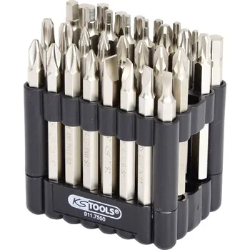 Bit KS Tools 911.7550 9117550 sada bitů, 1/4