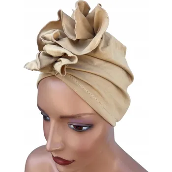 Dámské spodní prádlo Eva Design turban bavlna béžový, univerzální velikost