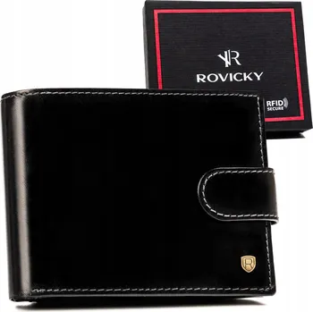 Peněženka Velká pánská kožená peněženka na patent - Rovicky