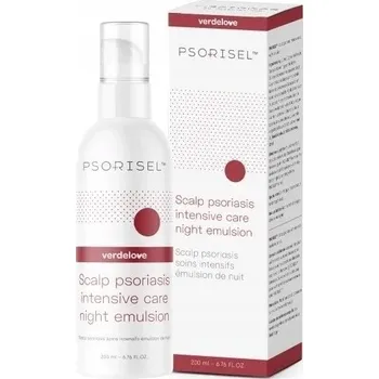 Vlasová regenerace VERDELOVE Psorisel Emulze na pokožku hlavy s projevy lupénky - 200 Ml