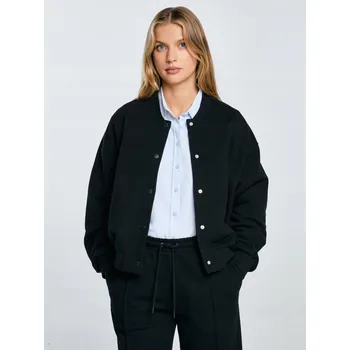 Dámská mikina Dámská bomber Mikina BIG STAR černá Pixelina 906 S