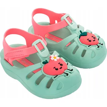 Chlapecké sandály Ipanema dětské sandály gumové zelené velikost 22,5