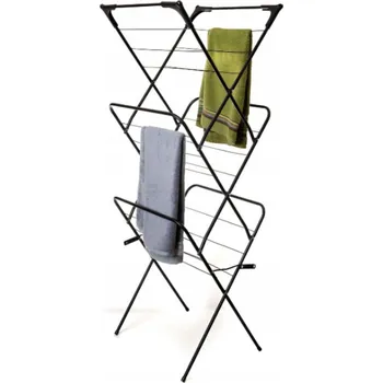 Sušák na prádlo Sušák na prádlo Brunbeste volně stojící skládací 3-úrovňový černý