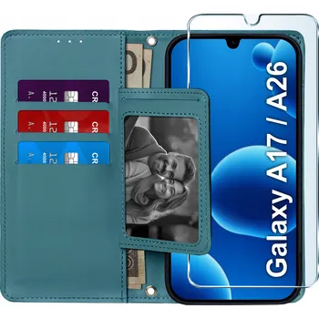 Pouzdro na mobilní telefon Flipové pouzdro KrainaGSM pro Samsung, Galaxy A17 5G, Galaxy A26 modré