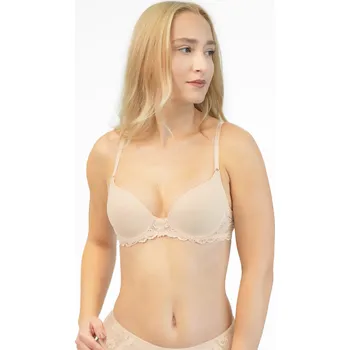 Dámské oblečení GINA 17006P Podprsenka vyztužená Barva: písková, Velikost: 75B
