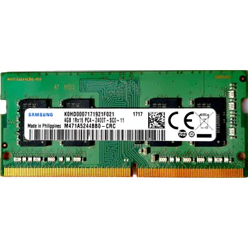 Operační paměť Samsung SODIMM DDR4 4GB 2400MHz CL17 M471A5244BB0-CRC