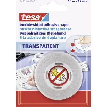 Izolační páska tesa 64621-00000-07 oboustranná lepicí páska transparentní (d x š) 10 m x 12 mm 1 ks