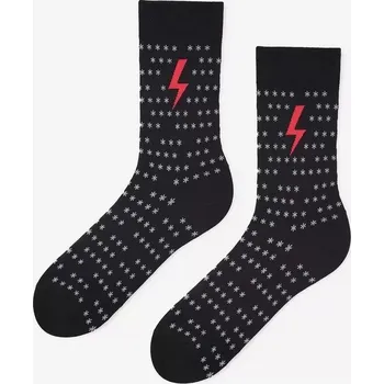 Marilyn Ponožky THUNDER STARS černá velikost 41-45