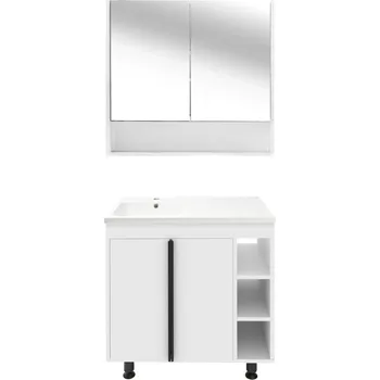 Koupelnový nábytek Naturel Lucca LUCCASET80W