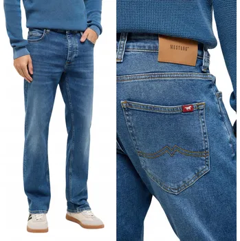 Pánské džíny Pánské džíny Mustang Michigan Straight Denim Blue W36 L32