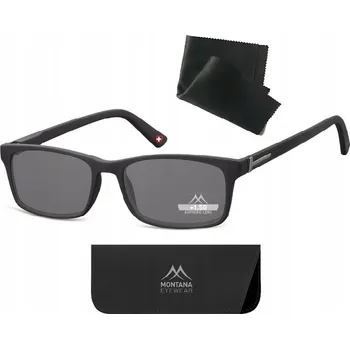 Sluneční brýle Dioptrické sluneční brýle Montana černé kočičí UV-400 s pouzdro