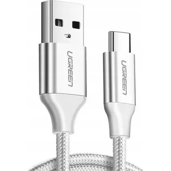 Datový kabel Kabel Ugreen USB - USB typ C 0,25 m bílý