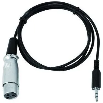 Řízení osvětlovací techniky Eurolite DMX-Adapter OUT DMX adaptér [1x jack zástrčka 3,5 mm - 1x XLR zásuvka] 1.00 m