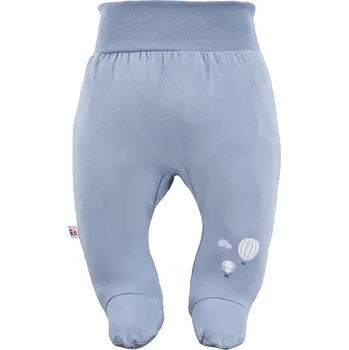 Dupačky Dětské polodupačky modré s motivem balónků, velikost 62