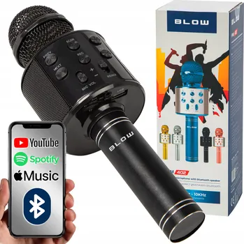 Mikrofon MIKROFON BEZDRÁTOVÝ REPRODUKTOR BLUETOOTH KARAOKE PRO DĚTI JAKO DÁREK HQ