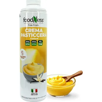 Omáčka Foodness Crema Pasticcera profesionální žloutkový filling 1 kg