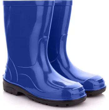 Chlapecké holínky HOLÍNKY DĚTSKÉ MODRÉ OLI PVC PRO DĚTI VELIKOST 26