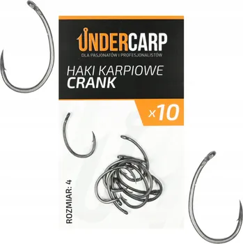 UNDERCARP TEFLONOVÉ KAPROVÉ HÁČKY CRANK 4