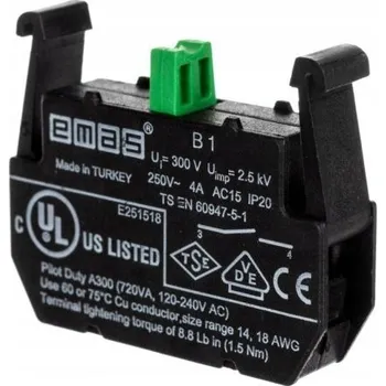 vypínač Spojka Emas Elektroteknik 230 V IP20 1 A