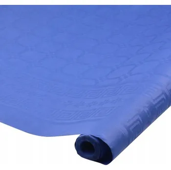 ubrus UBRUS V ROLI TMAVĚ MODRÝ 120 X 600 CM PAPÍROVÝ PAPÍR TMAVĚ MODRÝ