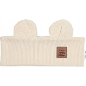 Pokrývka hlavy Baby Nellys čepice a čelenka pro miminko, obvod hlavy 38-40 cm