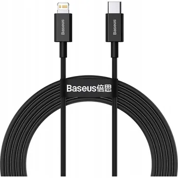 Datový kabel Kabel Baseus USB-C - Apple Lightning 2 m černý