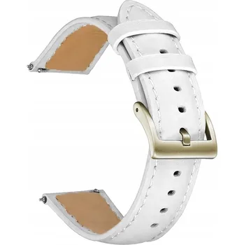 Řemínek na hodinky Elegantní Kožený Řemínek Samsung GALAXY WATCH 4 5 ACTIVE 2 40/42/44/46/45