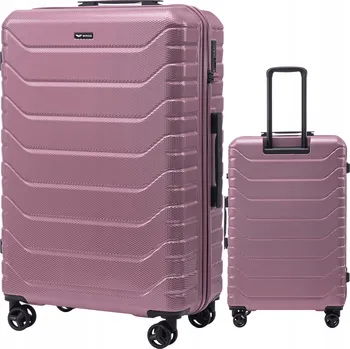 WINGS Kufr VELKÝ XXL tvrdý ZAVAZADLO nezničitelné REGISTROVANÉ 4 kolečka