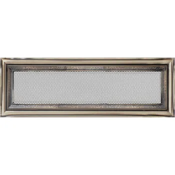 Ozdobná mřížka výdechová Kratki hnědá