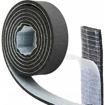 Těsnění do okna a dveří Těsnění Bitmat 3 mm x 2 cm x 100 cm, černé