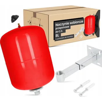 Expanzní nádoba Expanzní nádoba pro topení, 8L, s držákem pro montáž