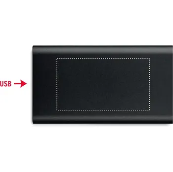 Powerbanka Bezdrátová power banka Tamponový tisk (max. 4 barvy, 45x80mm) 4 barvy 10 BACK