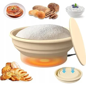 Forma na pečení Košík na kynutí + forma na pečení chleba forma na biskupský chlebíček SET 21 cm