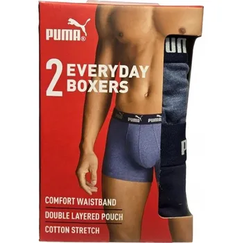 Boxerky Pánské boxerky PUMA slipy BAVLNA 2 PÁK VE VELIKÁCH L