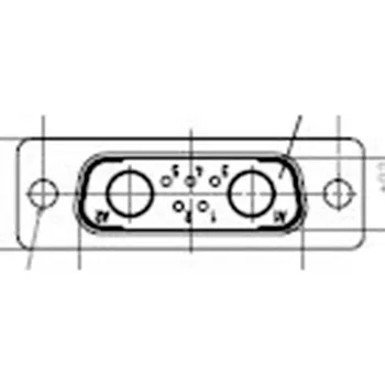Elektrický konektor Molex Molex MOL Power a Signal Sol. 1731070059 D-SUB zástrčka Pólů: 7 pájené 1 ks Carton