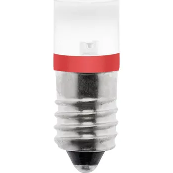 Barthelme 70113511 LED žárovka červená E10