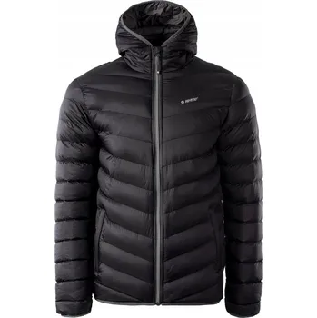 PÁNSKÁ PROŠÍVANÁ PÉŘOVÁ BUNDA SALRIN HI-TEC ČERNÁ VELIKOST XL