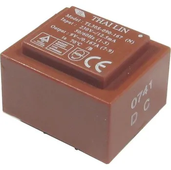 Transformátor Trafo DPS 1,5VA 9V THAI LIN TL30S