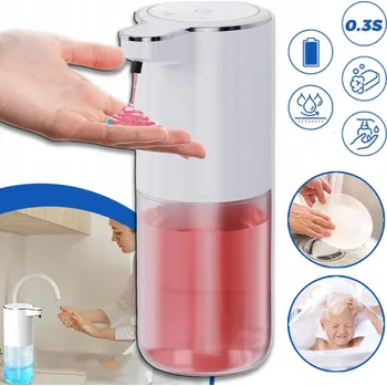 Dávkovač mýdla ELEKTRICKÝ DÁVKOVAČ MÝDLA, 400 ML, NABÍJENÍ PŘES USB, SE SENZOREM