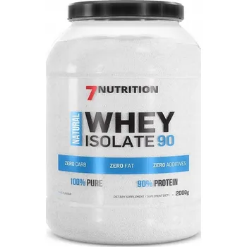Protein Proteinový izolát 7Nutrition přírodní prášek 2000 g