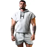 Pánské tričko Nebbia Hero Training Rag Top 297 Light Grey M