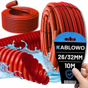 kabelová chránička ELEKTROINSTALAČNÍ TRUBKA TRUBKA PRO KABELY DO ZEMĚ OCHRANNÁ ZEMNÍ PP 320N 26/32MM 10 M