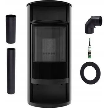 Krbová kamna Kamna Kratki ocelová 6-10 kW třída A+ 127 cm